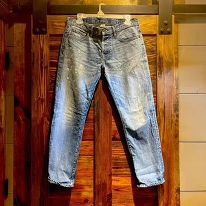 NSF MidRise Jean with Paint Splatters